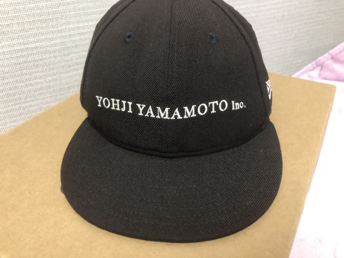 Yohji Yamamoto NEW ERA ヨウジヤマモト ニューエラ キャップ 7 1/4 ブラック_画像2
