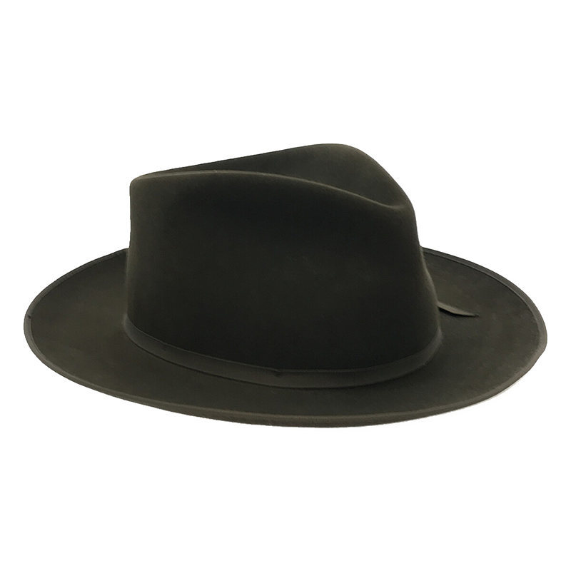 【美品】 STETSON / ステットソン | 150th ANNIVERSARY STRATOLINER ストラトライナー ファーフェルト 中折れハット | 7 3/8 | サージ_画像3