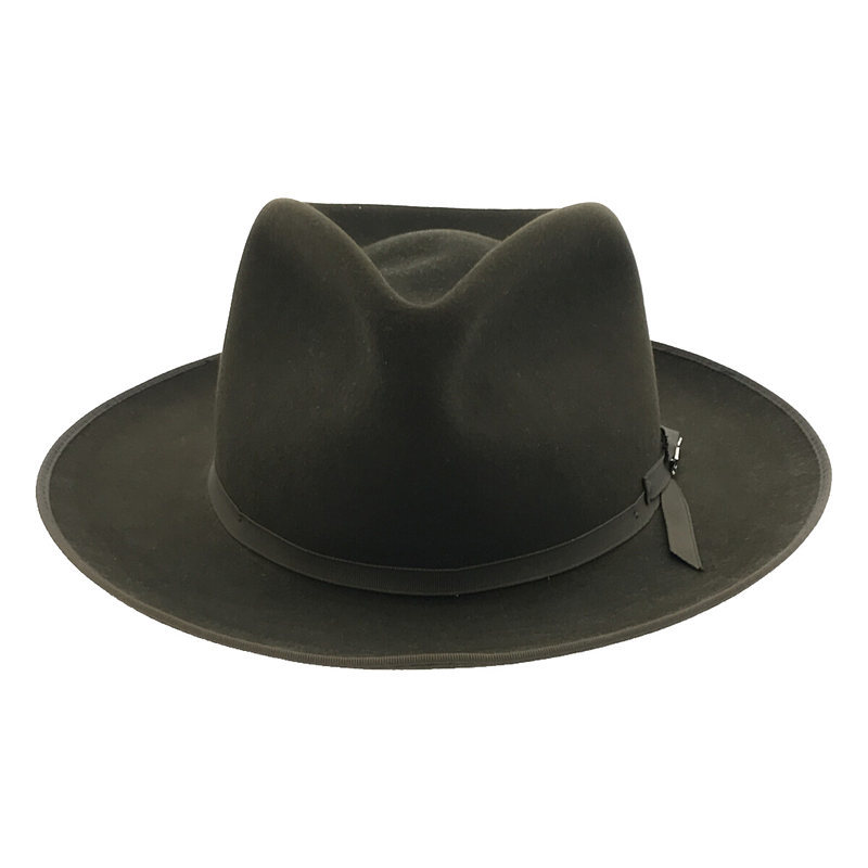 【美品】 STETSON / ステットソン | 150th ANNIVERSARY STRATOLINER ストラトライナー ファーフェルト 中折れハット | 7 3/8 | サージ_画像2