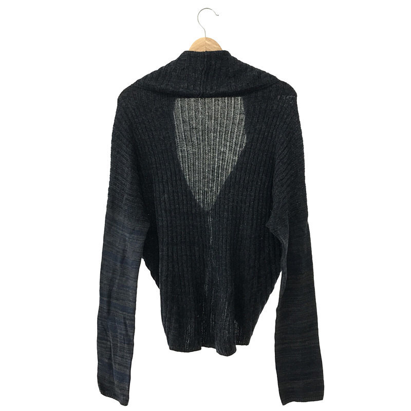 45r / four ti five a-ru| 2013AW | cable knitted cardigan | 0 | navy | lady's 