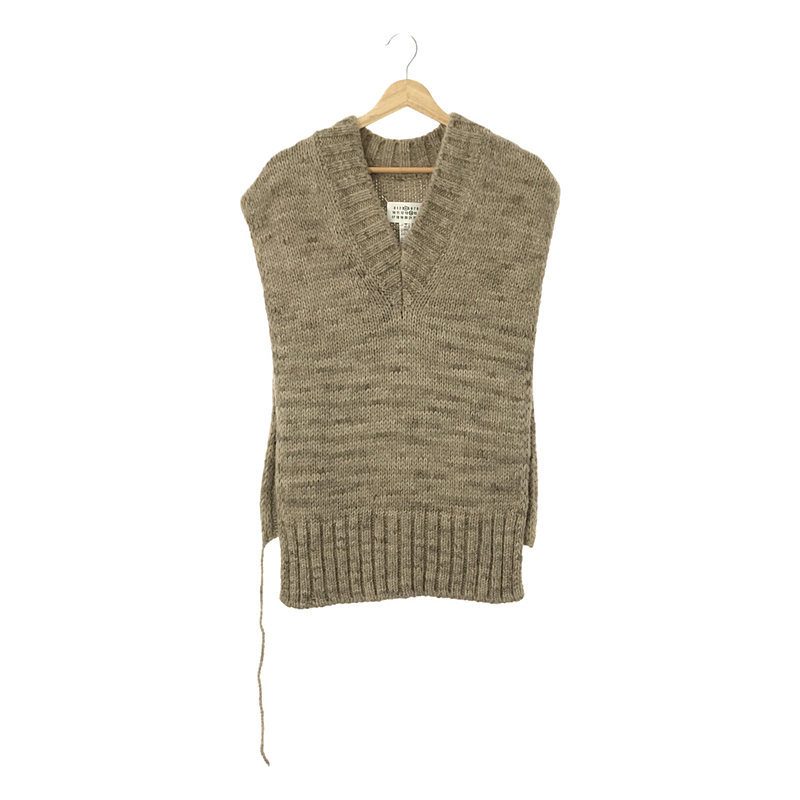 Maison Margiela / mezzo n Margiela |botanikaru large knitted Tabah do the best | S | beige | lady's 