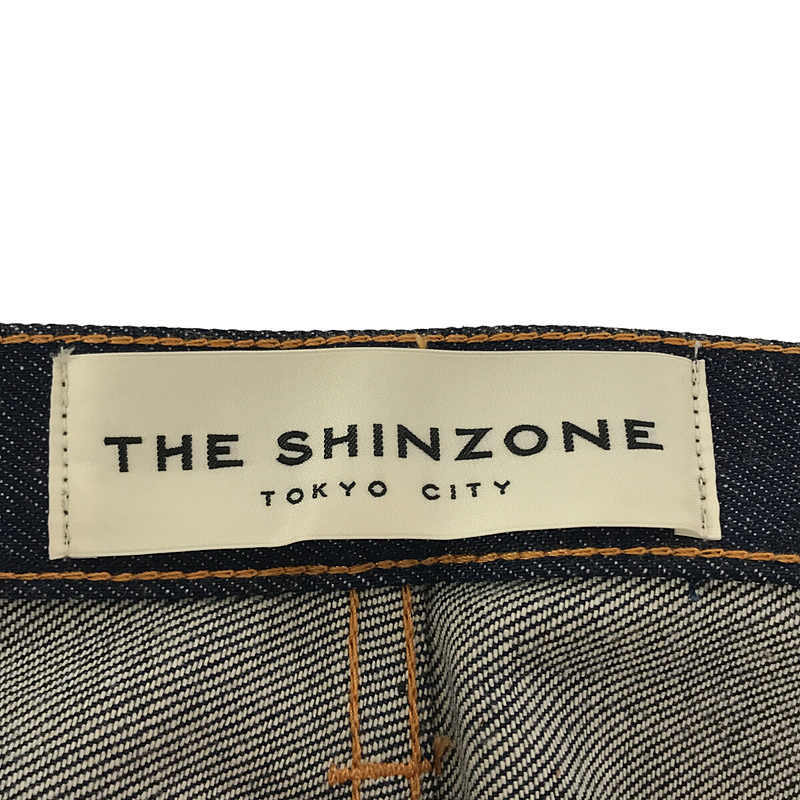 【新品】 Shinzone / シンゾーン | IVY JEANS センタープレスコットンデニムパンツ | 36 | インディゴ | レディース_画像6