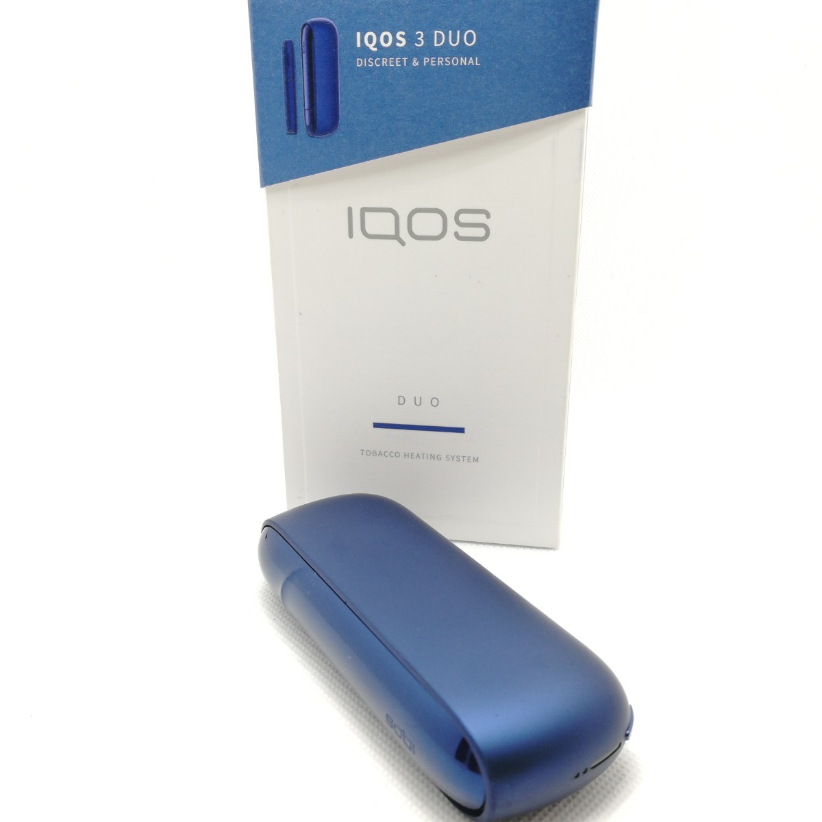 アイコス IQOS DUO デュオ IQOS3 アイコス3 ポケットチャージャー ステラ ブルー_画像1