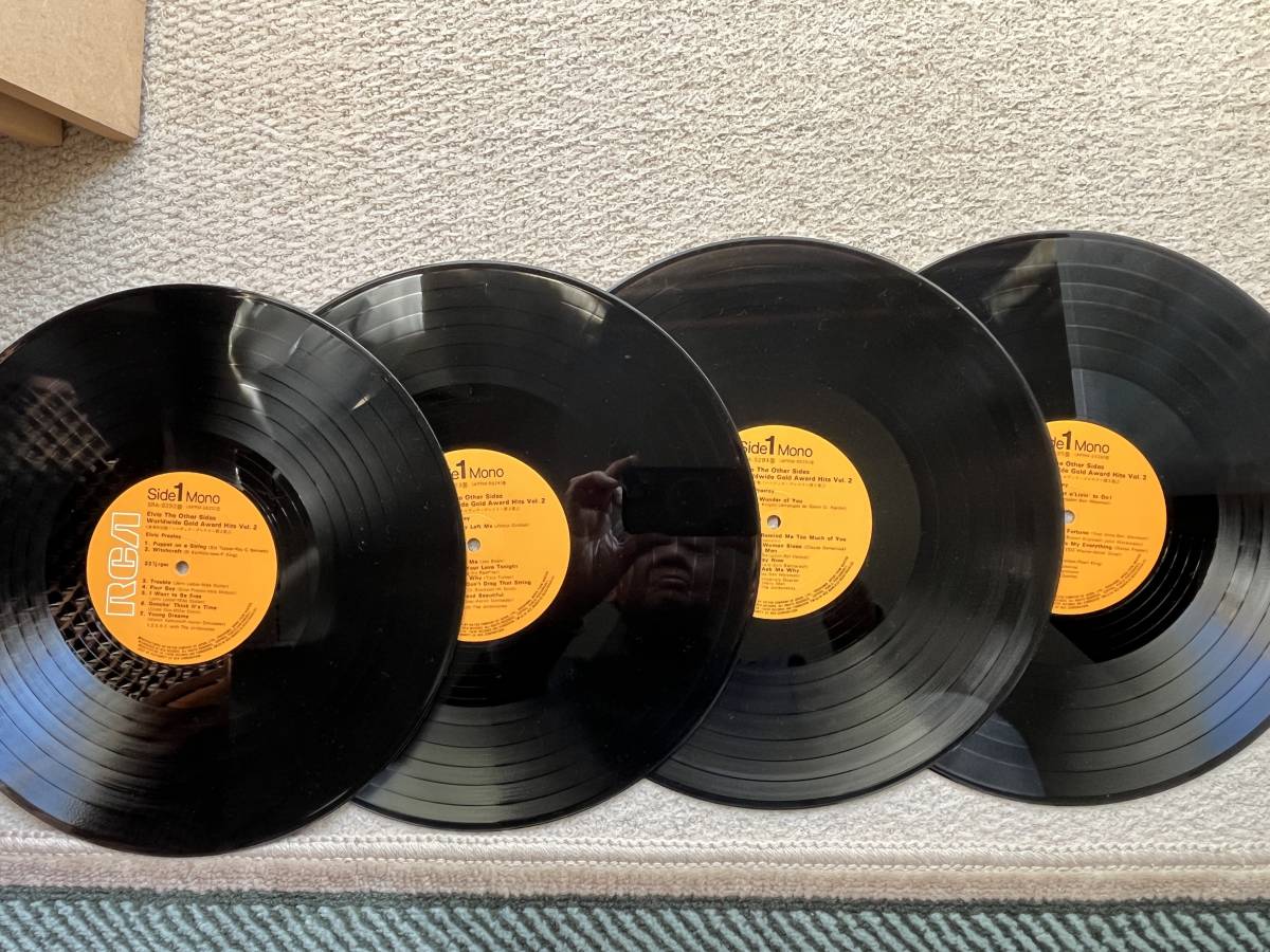 エルヴィス・プレスリー「豪華決定盤　第二集」国内盤LPレコード4枚組50曲収録/箱入り　22P ブックレット付_画像8