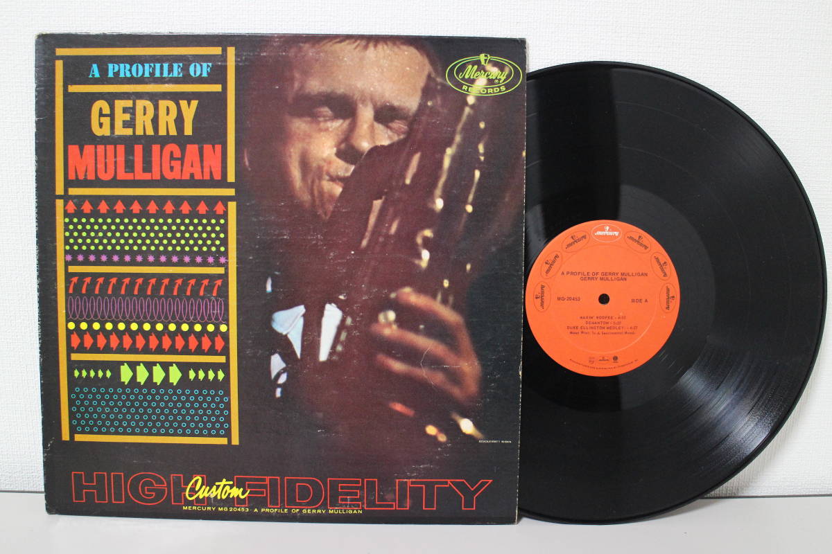 US盤　LP GERRY MULLIGAN / A PROFILE OF GERRY MULLIGAN MG-20453 中古_画像1