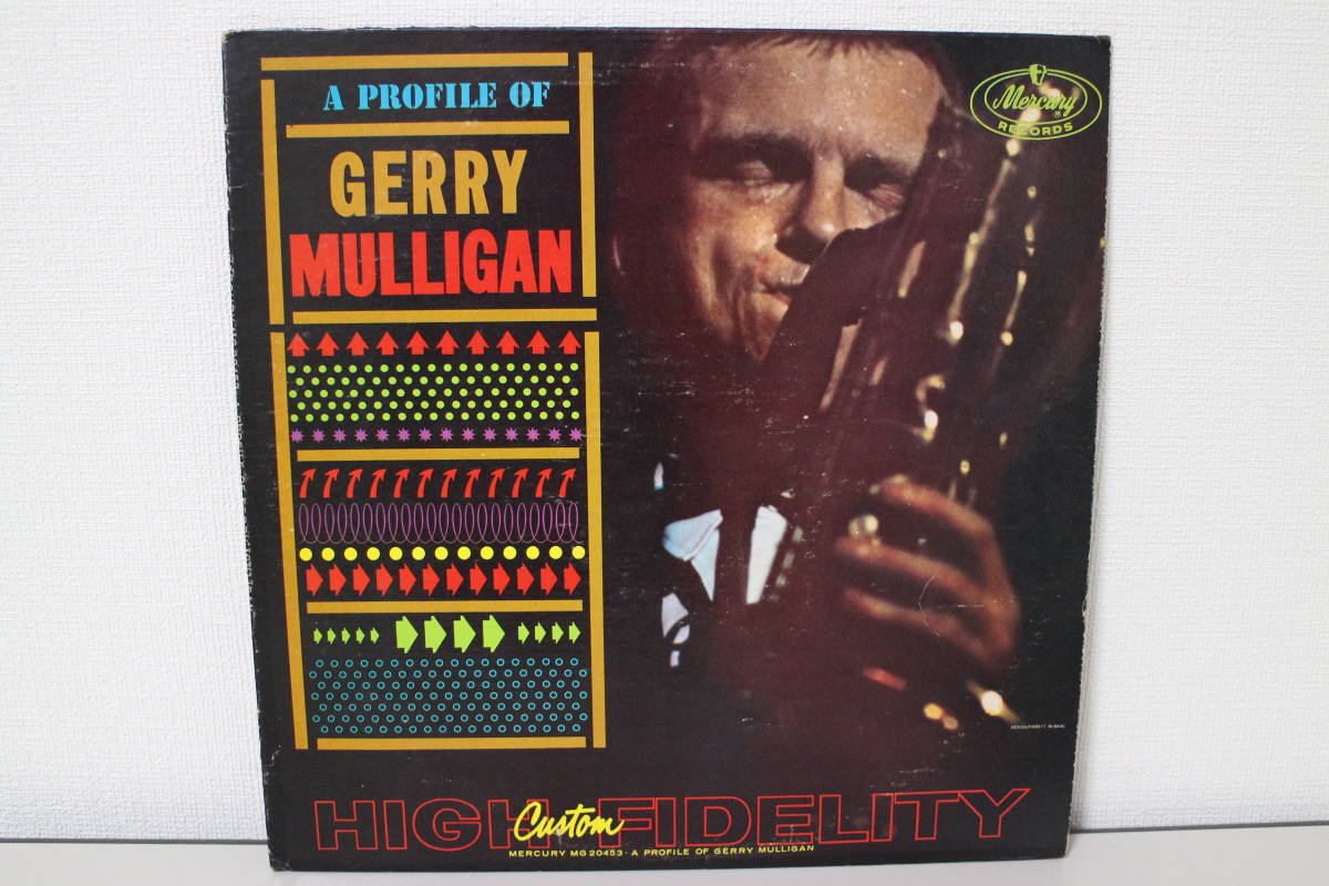 US盤　LP GERRY MULLIGAN / A PROFILE OF GERRY MULLIGAN MG-20453 中古_画像2