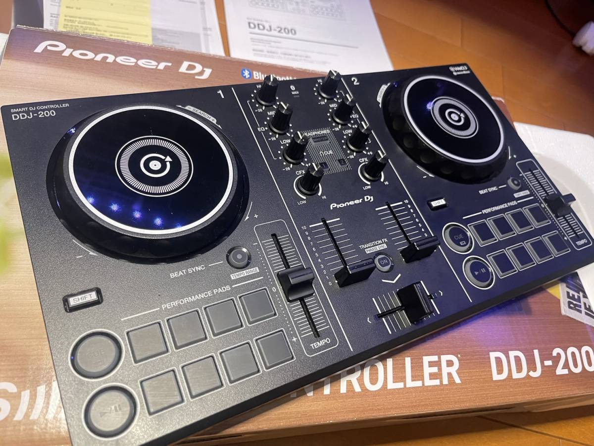 美品！Pioneer DJ DDJ-200 DJコントローラー 2021年製-