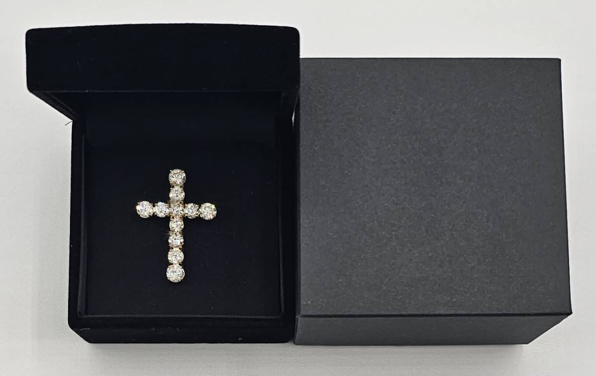 【超ポイント祭?期間限定】 124500円 新品♪参考価格198万円♪ダイヤモンドクロス5.311ct ダイヤモンド