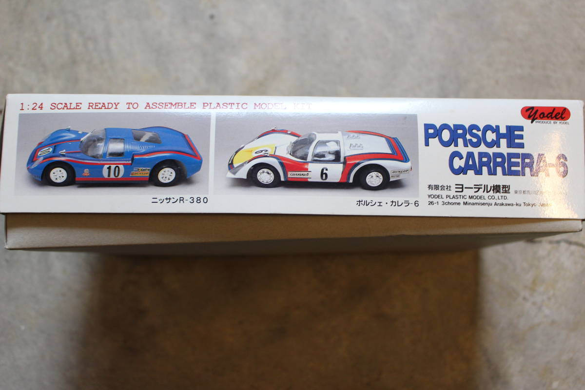 未組立●Yodel/ヨーデル Porsche Carrera-6 モデルキット 1/24 ポルシェ プラモデル レアヴィンテージ F/S コレクション 自動車 四駆●_画像3