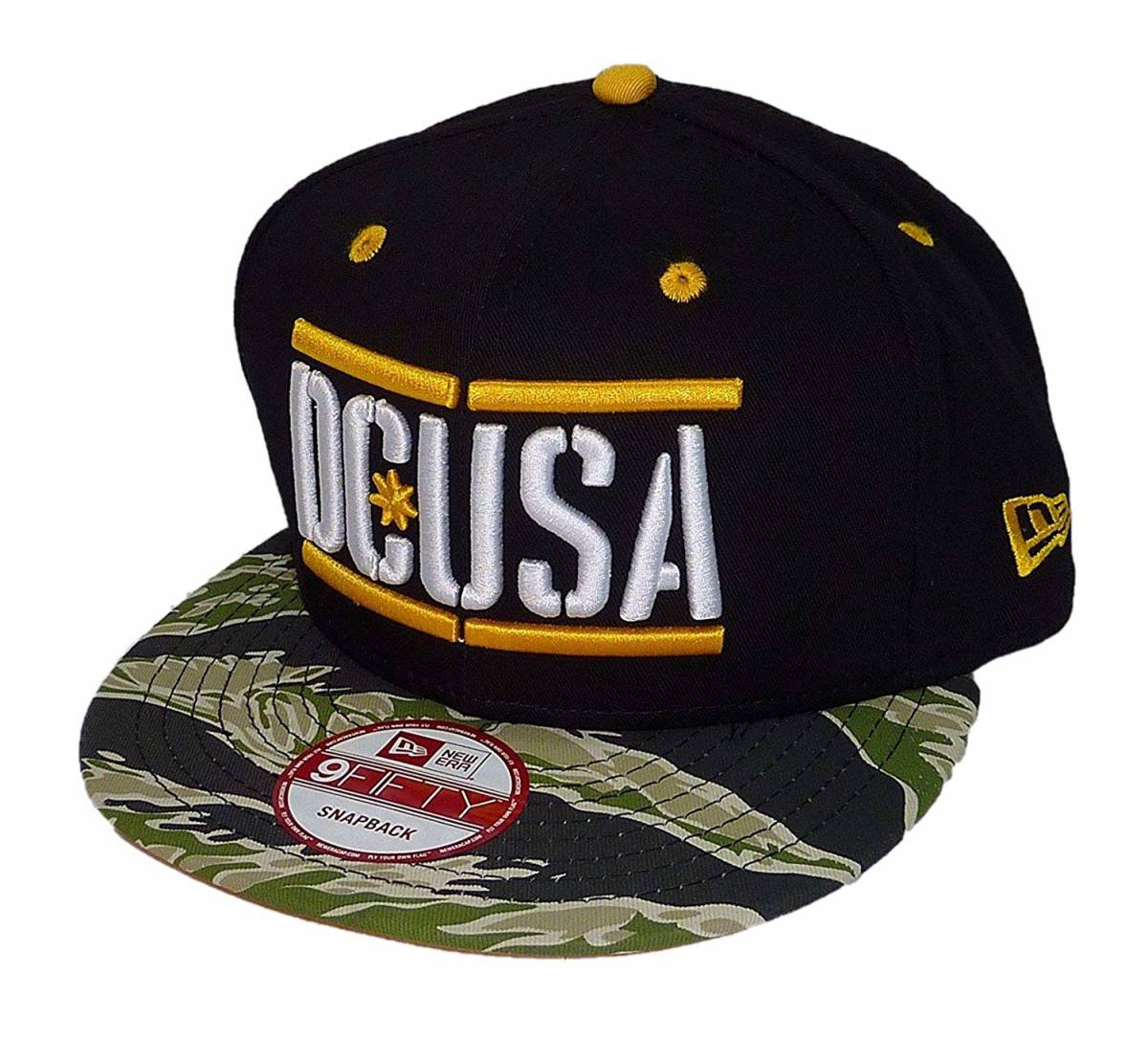 New Era DC USA ニューエラ ディーシー スナップバックキャップ（ブラック/カモ)【並行輸入品】