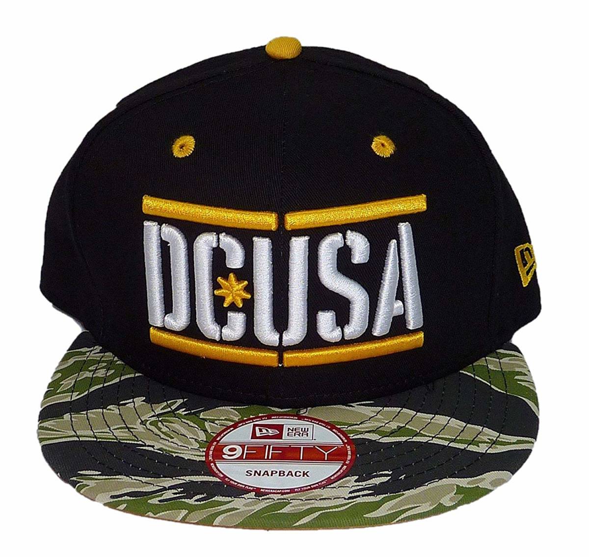 New Era DC USA ニューエラ ディーシー スナップバックキャップ（ブラック/カモ)【並行輸入品】