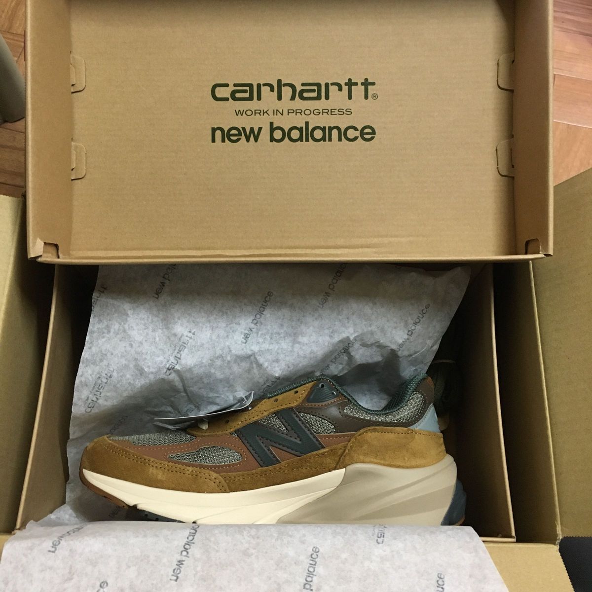 国内当選品  Carhartt WIP × New Balance M990CH6  25.5cm ニューバランス