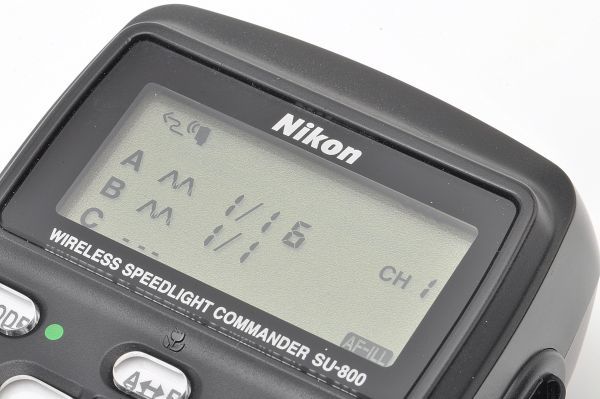 Nikon WIRELESS SPEEDLIGHT COMMANER SU-800 ニコン ワイヤレス スピードライト コマンダー ＳＵ－８００ 電球 ストロボ_画像3