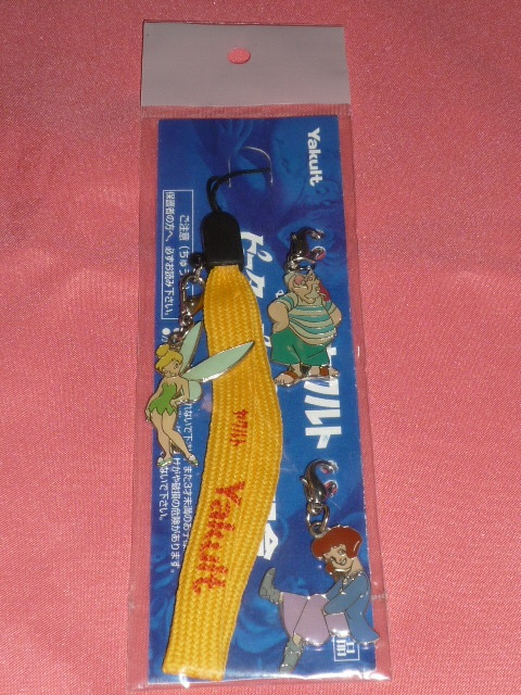  ultra rare! Kawai i! Disney Peter Pan character mascot strap ( not for sale )① Tinkerbell 