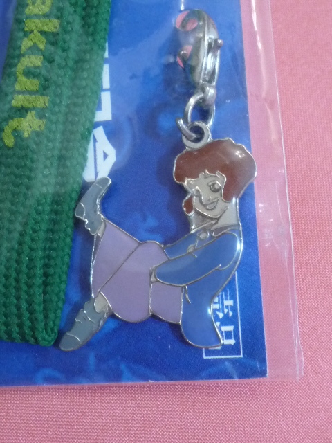  ultra rare! Kawai i! Disney Peter Pan character mascot strap ( not for sale )② Peter * bread 
