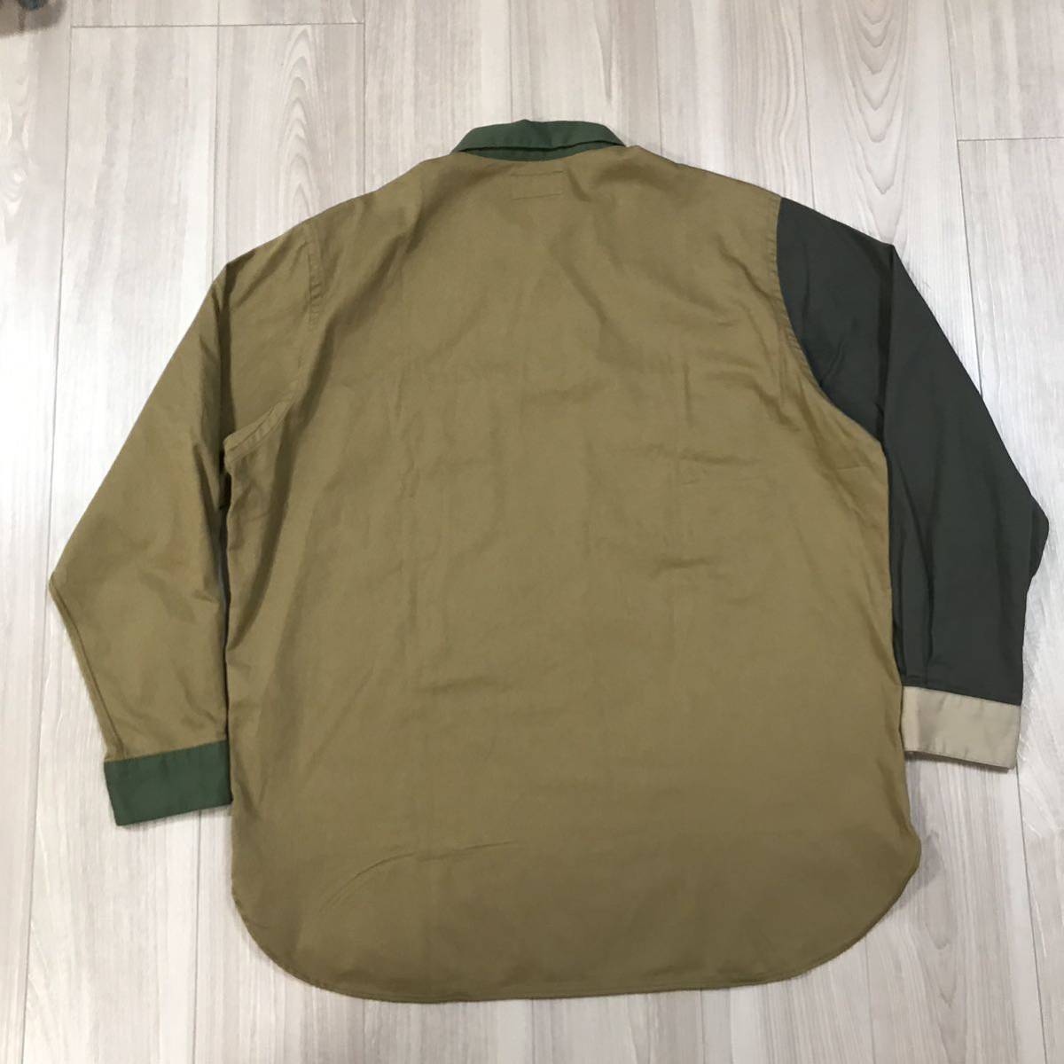 J.Crew BEAMS PLUS Regular Panel ジェイクルー ビームス プラス コラボ 別注 プルオーバー ミリタリー クレイジー パネル ラガー シャツ