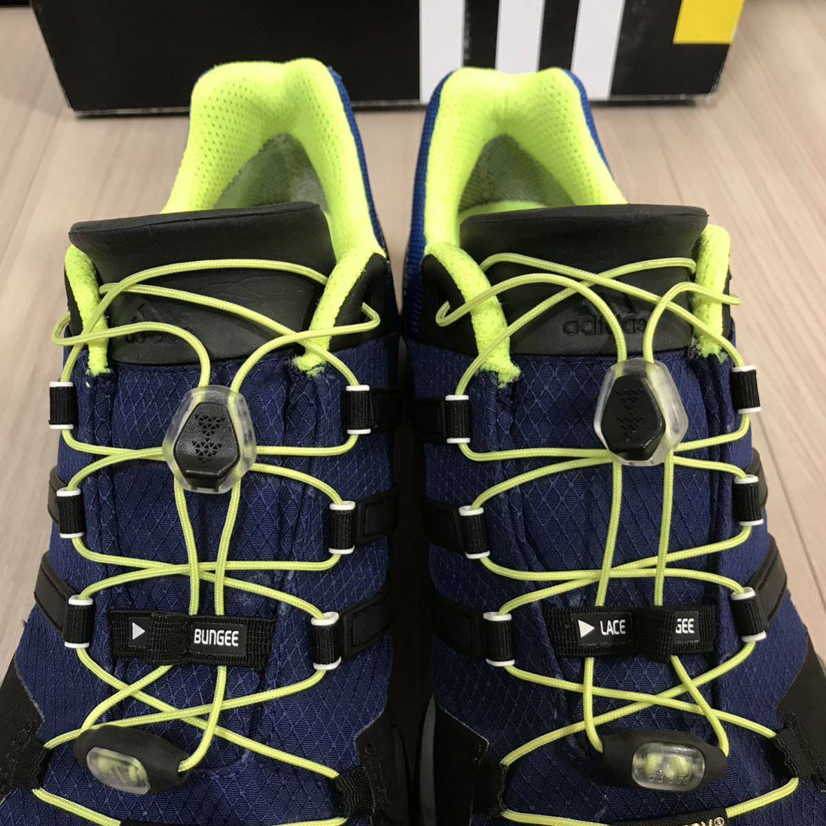 adidas TERREX FAST R GTX Outdoor Shoes Gore-Tex Trailアディダス テレックス ゴアテックス トレッキング ブルー アウトドア ハイキング