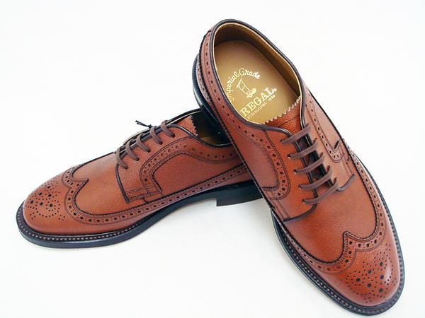  новый товар  20%OFF☆... REGAL  обувь   мужской  ... обувь   2235NA  натуральная кожа   крыло ...  коричневый ☆24.0cm