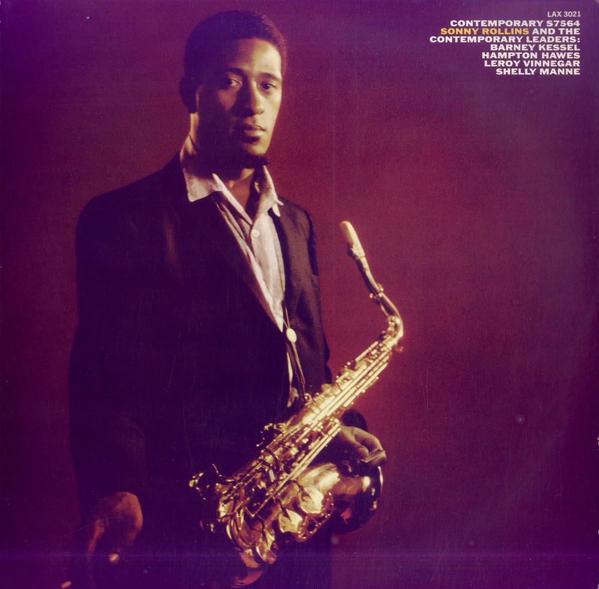 A00571841/LP/ソニー・ロリンズ「Sonny Rollins And The Contemporary Leaders (1975年・LAX-3021・バップ)」_画像1