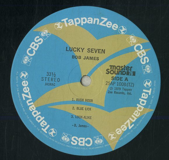 A00562111/LP/ボブ・ジェームス (BOB JAMES)「Lucky Seven (1979年・25AP-1008・マスターサウンド・スムースJAZZ・ジャズファンク)」_画像4