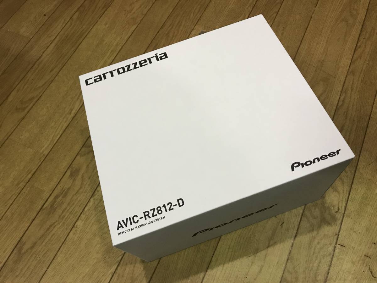 新品 未使用 未開封 AVIC-RZ812-D SD メモリーナビ フルセグ DVD HDMI カロッツェリア carrozzeria 楽ナビ 送料無料_画像2