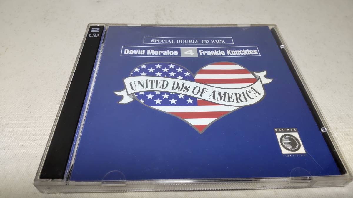 D3807　 『CD』　United DJ's of America 4　David Morales Frankie Knuckles 2枚組_画像1