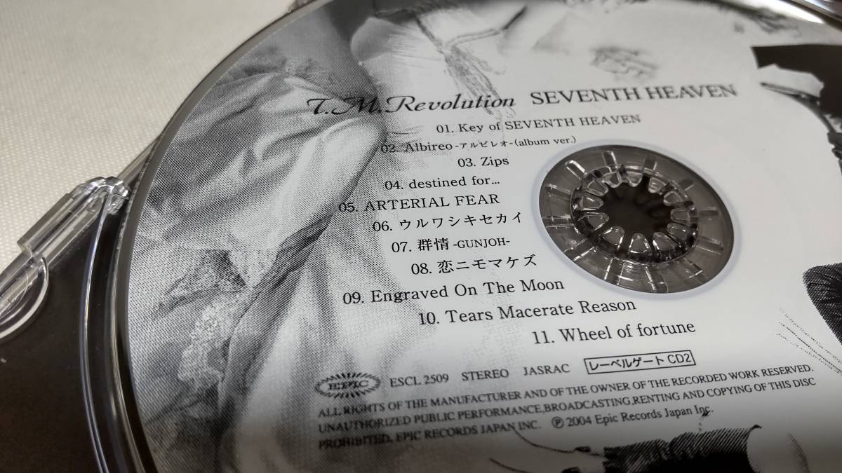 D3854　 『CD』　SEVENTH HEAVEN /T.M.Revolution　音声確認済_画像3