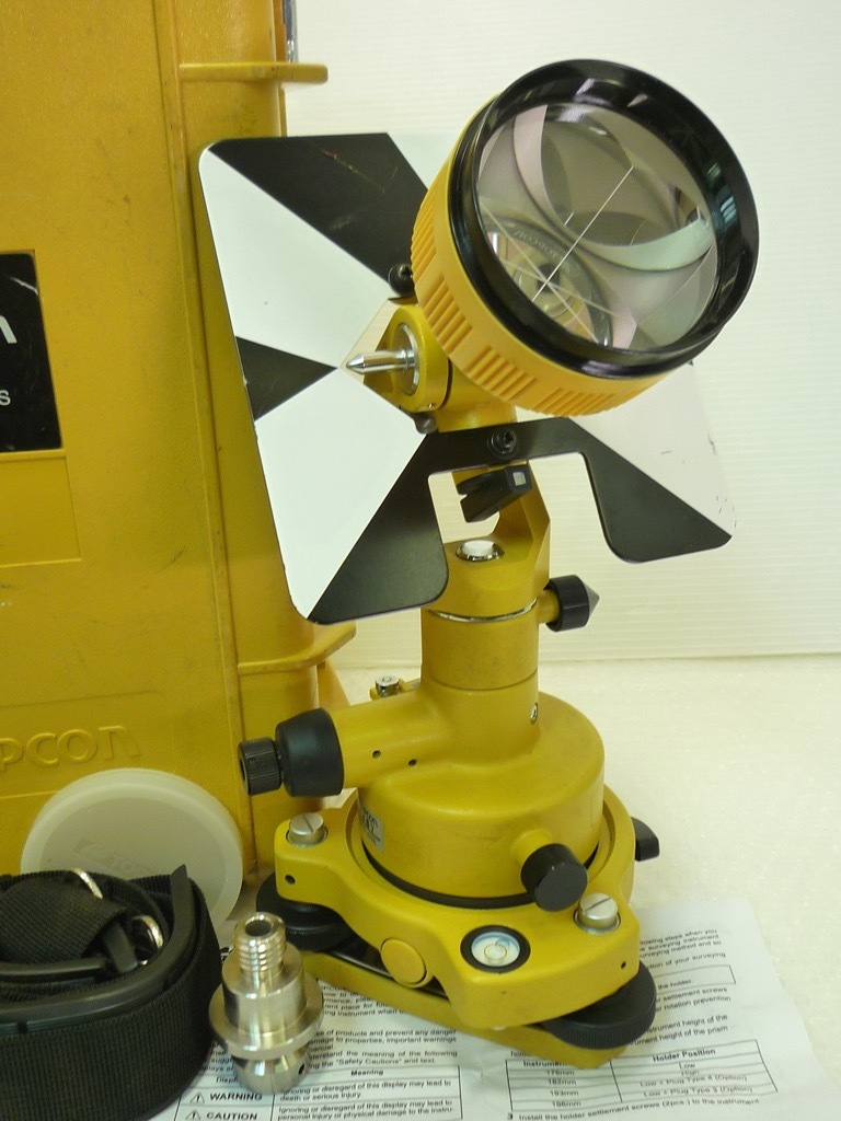 22年校正済み TOPCON トプコン 1素子プリズム EDM ACCESSORIES-3 22年校正済み TOPCON トプコン 1素子プリズム EDM ACCESSORIES-3