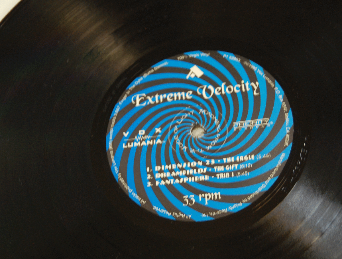 Extreme Velocity /P1 53953 LPレコード_画像4