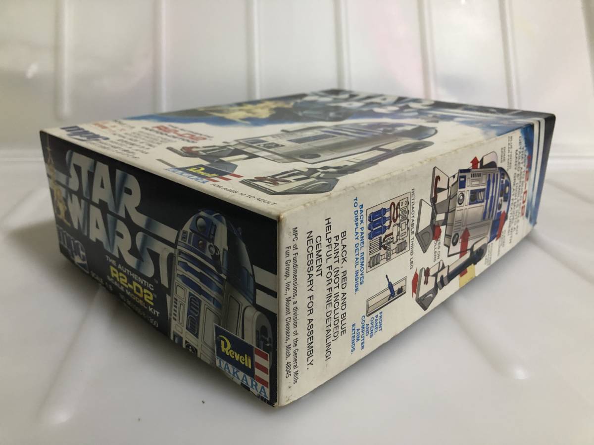 未組立 当時物 タカラ レベル mpc R2-D2 1/8スケール スター・ウォーズ プラモデル （検 C-3PO ルーク・スカイウォーカー ダース・ベイダー_画像8