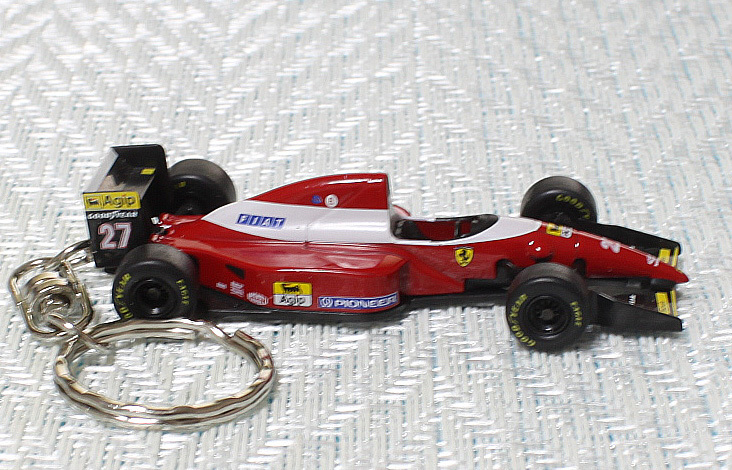 ★☆FERRARI☆フェラーリ F93A☆1993☆F1☆＃27 ジャン・アレジ☆ミニカー☆キーホルダー・アクセサリー☆★_画像2