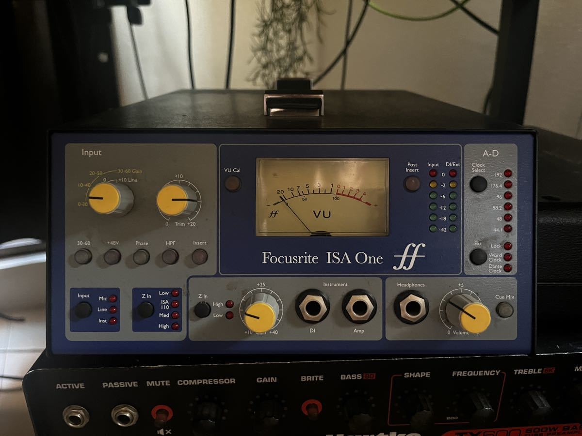 Focusrite ISA One マイクプリアンプ フォーカスライト - nomangue.com.br