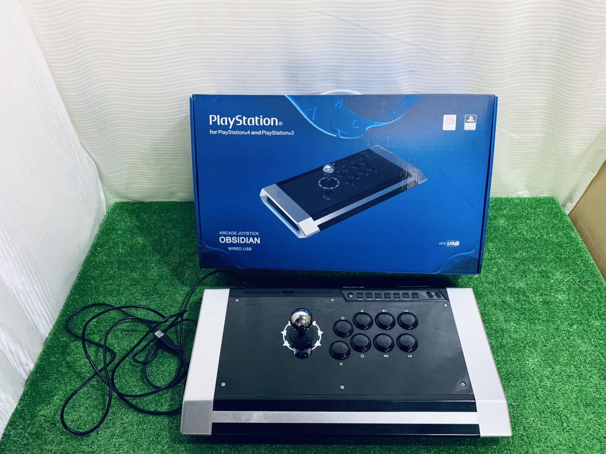 Qanba Obsidian Joystick クァンバ オブシディアン アーケード ジョイスティックQ3-PS4-01 PlayStation4 PlayStation3 PC対応 i8_画像1