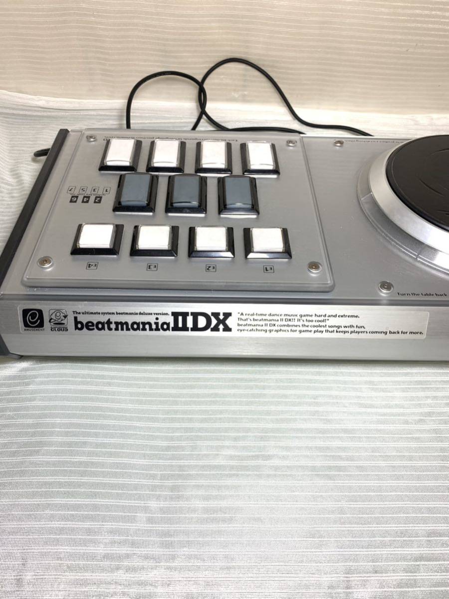 KONAMI beatmania IIDX 専用コントローラ BF001 コントローラー コナミ ターンテーブル 7鍵盤 ファンクションボタン4個 Y5_画像6