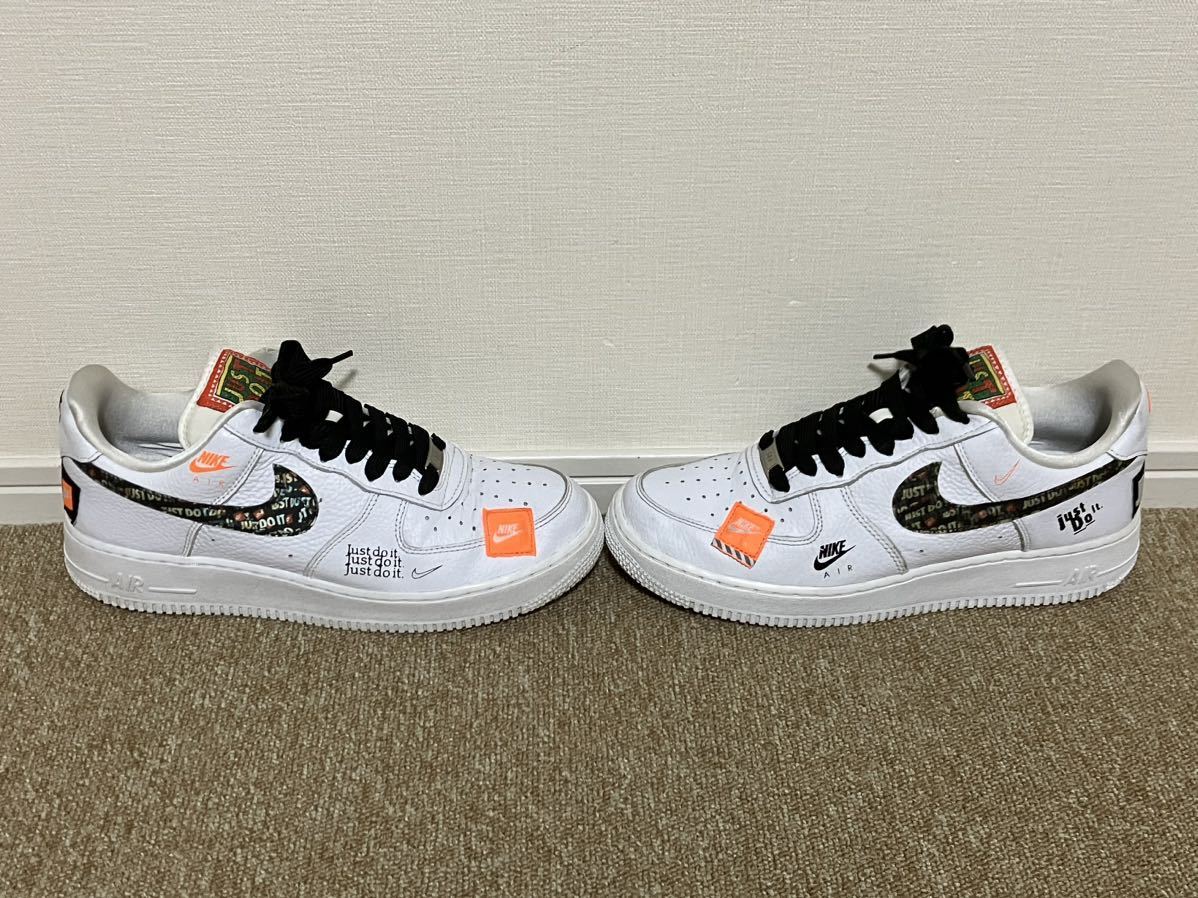 G466☆送料無料☆NIKE/ナイキ『AR7719-100』AIR FORCE 1 PRM JDI/エアフォース1プレミアム サイズ 27.5CM 現状品 中古スニーカー_画像5