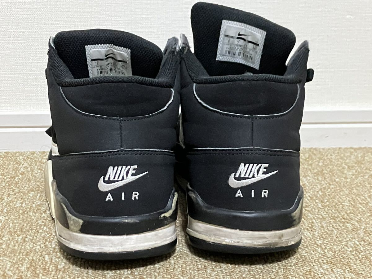 G380☆送料無料☆現状品 NIKE/ナイキ『414967-091』AIR FLGHT CLASSLC/エアーフライトクラシック ハイカットスニーカー サイズ 26.0CM BLK_画像4