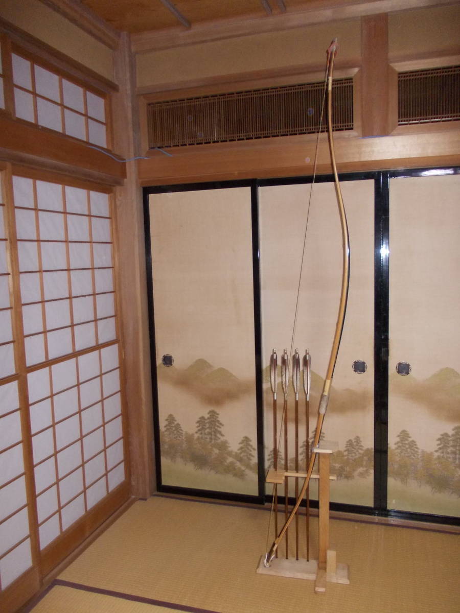 お気にいる Yahoo!オークション 新品 特注品 2張り用 弓矢の飾り台 弓道具 - 弓道