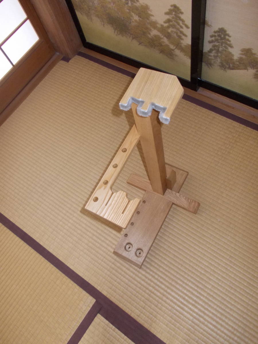 人気便利グッズ Yahoo!オークション - 弓道具 弓矢の飾り台 2張り用 特注品 新品 その他
