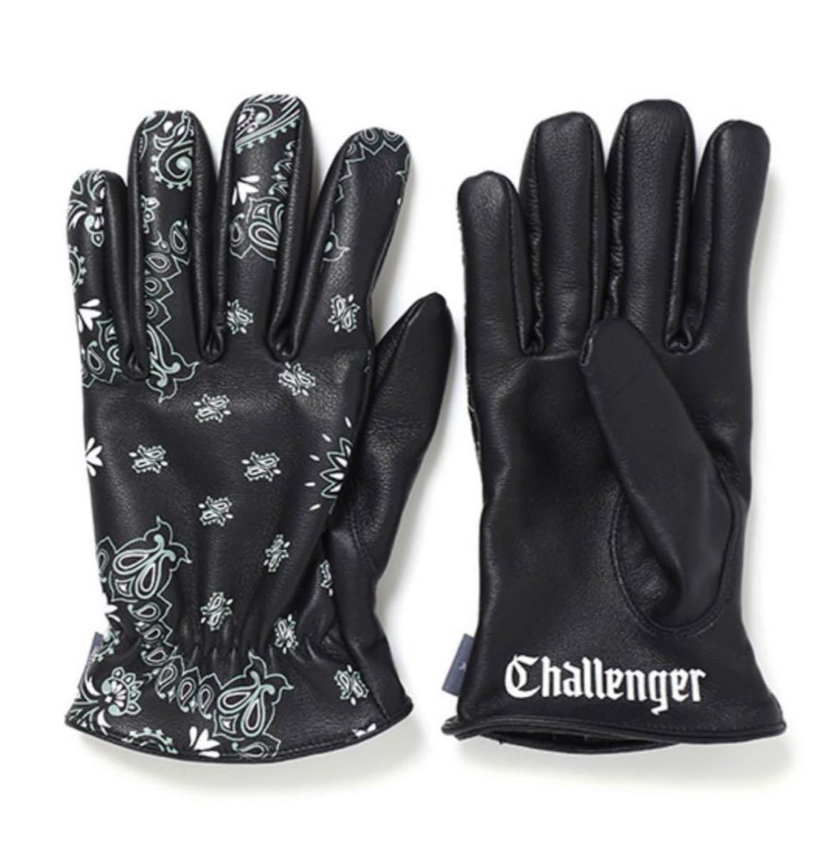 challenger BANDANA LEATHER GLOVE チャレンジャー レザー challenger BANDANA LEATHER GLOVE チャレンジャー レザー