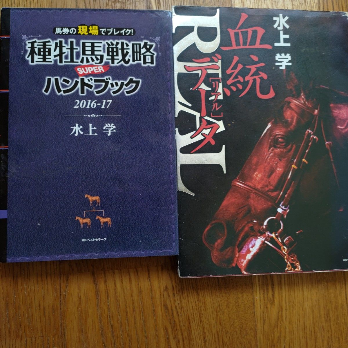 水上学競馬本二冊「血統リアルデータ」「種牡馬戦略」