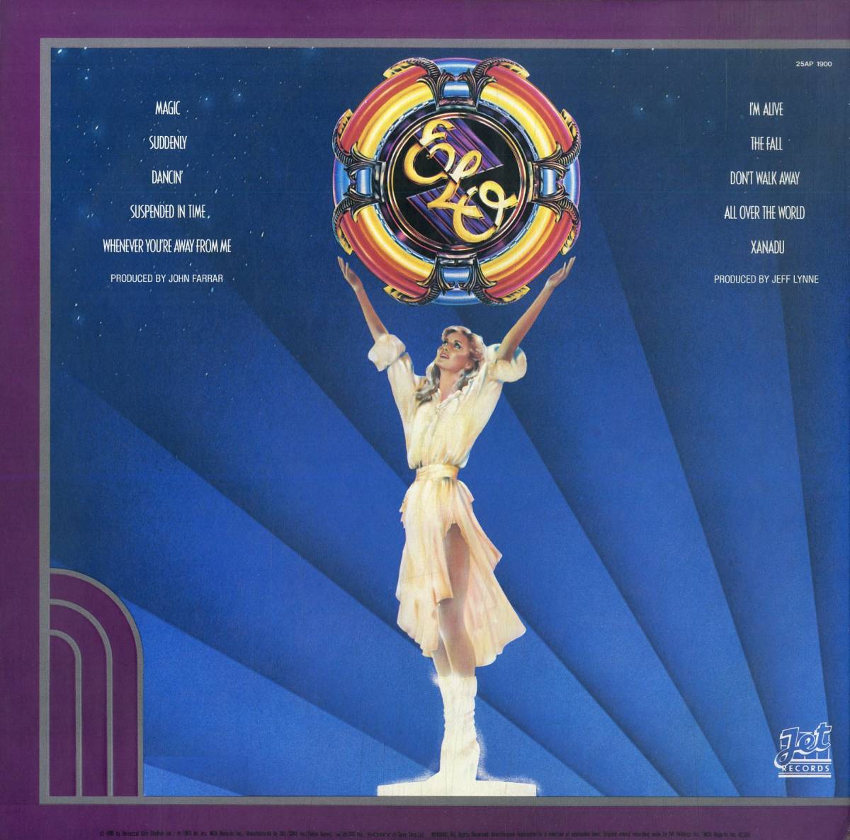 A00570877/LP/ELO / オリビア・ニュートン・ジョン「ザナドゥ Xanadu OST (1980年・25AP-1900・ディスコ・DISCO・シンセポップ)」_画像2