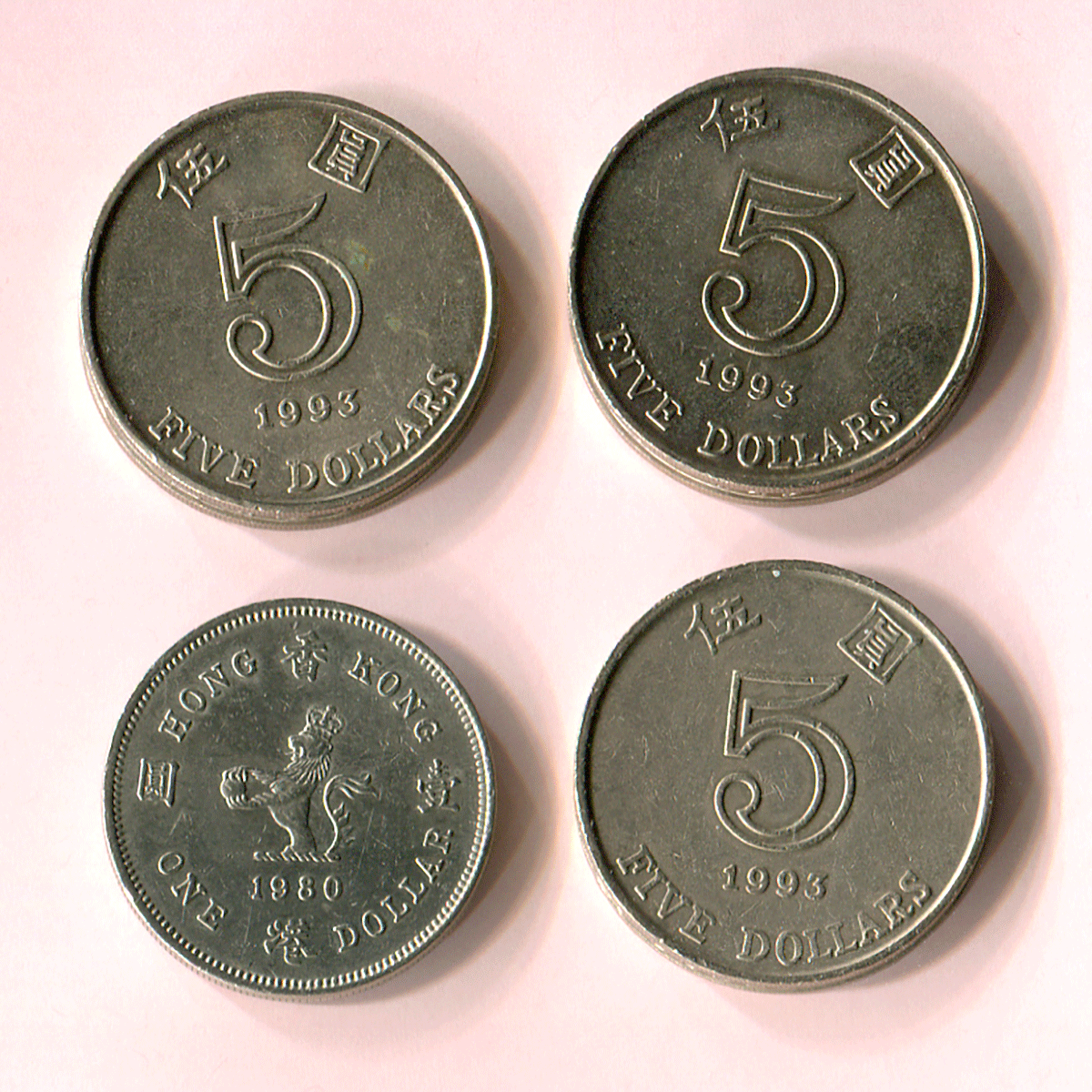 “海外錢幣”香港硬幣套裝19點&lt;10美元，5美元，2美元，1美元，50美分，20美分，10美分&gt;幣幣    原文:《海外硬貨》香港 硬貨 セット 19点 ＜10ドル、5ドル、2ドル、1ドル、50セント、20セント、10セント＞ COIN コイン