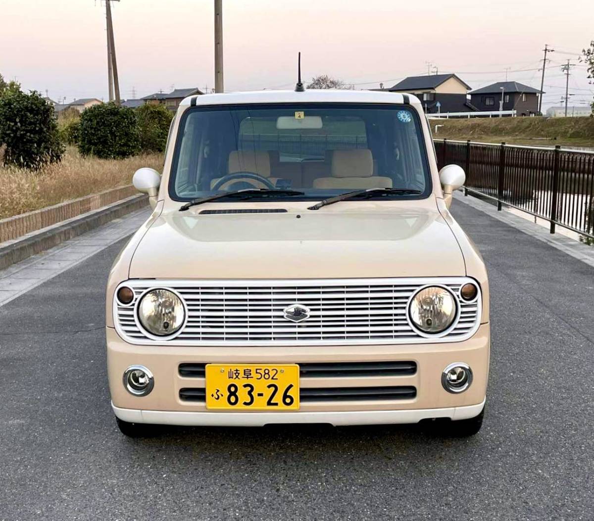 ◇平成19年スズキラパンルーフ白車検6年4月まで! 機関良好! ナビ