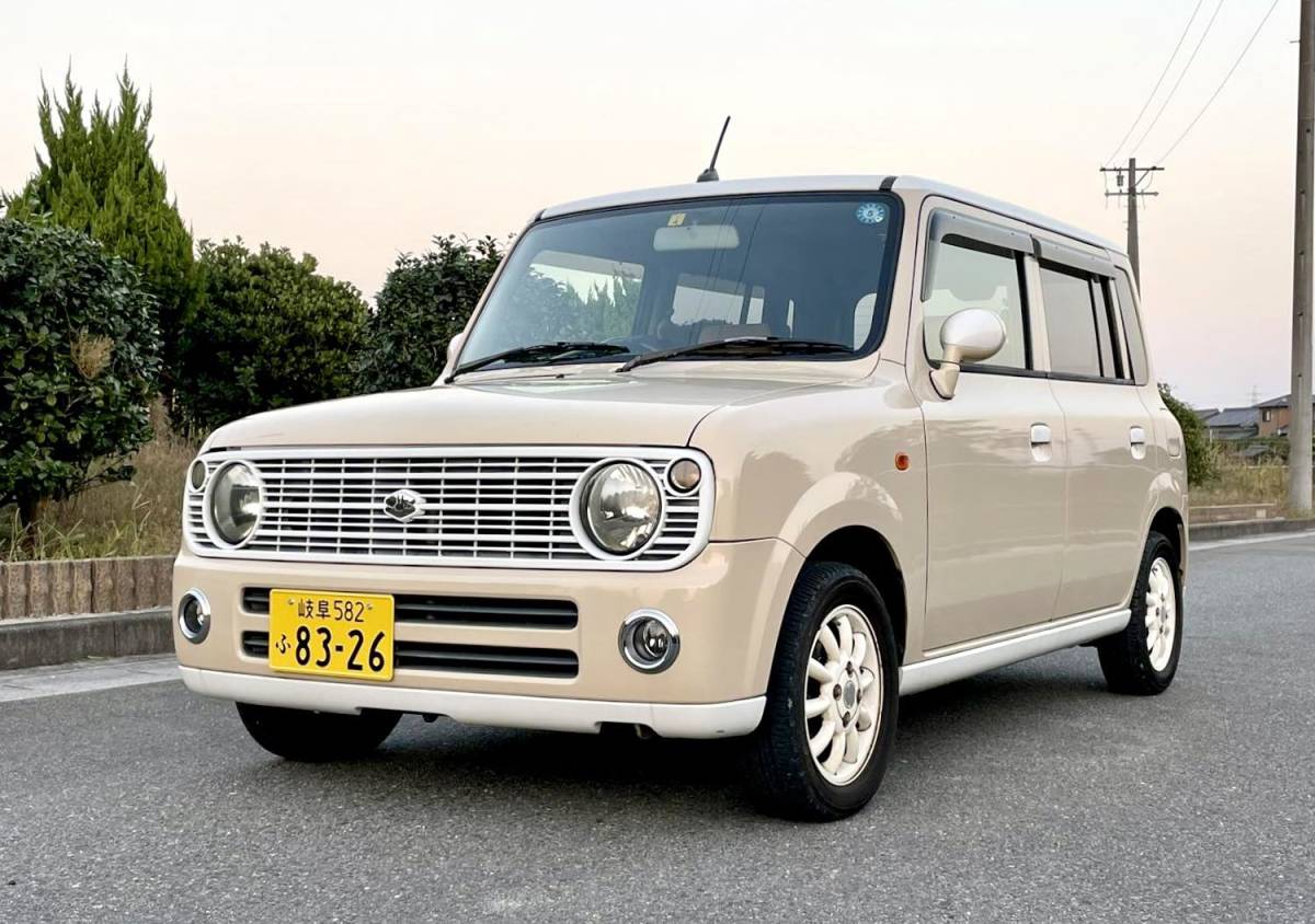◇平成19年スズキラパンルーフ白車検6年4月まで! 機関良好! ナビ