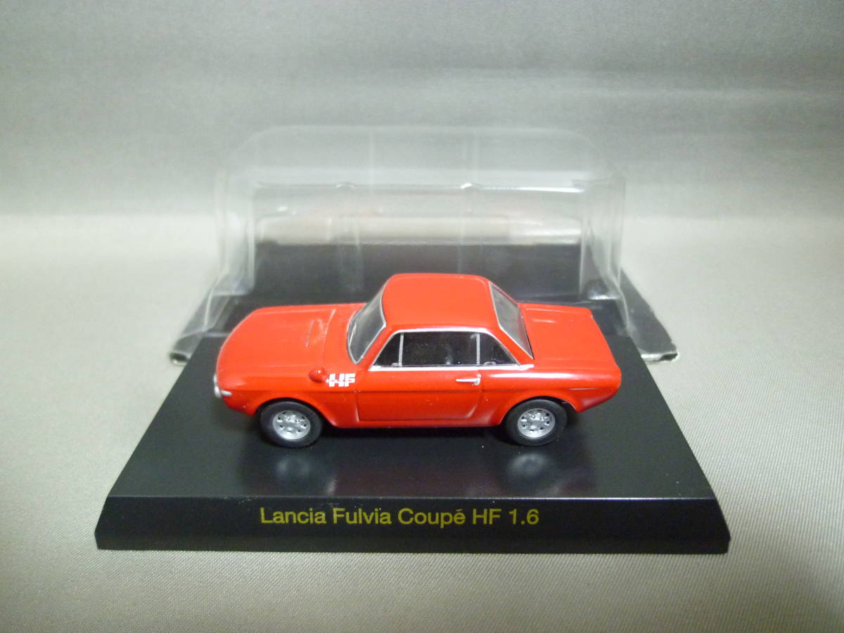 京商 1/64 ランチア フルビア クーペ HF 1.6 レッド Lancia Fulvia_画像1