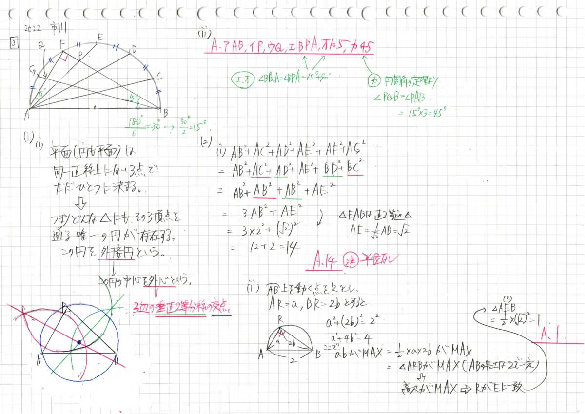 塾講師オリジナル数学解説 全問動画付!! 市川 2022～23 高校入試 過去問