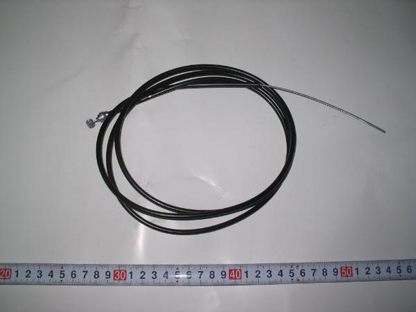  including carriage bicycle brake wire black rom and rear (before and after) 2 pcs set. new goods 