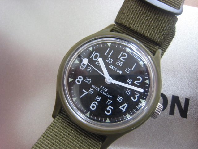 未使用 KELTON 手巻き ミリタリー メンズ 腕時計 タイメックスのフランス進出モデル ケルトン_画像3