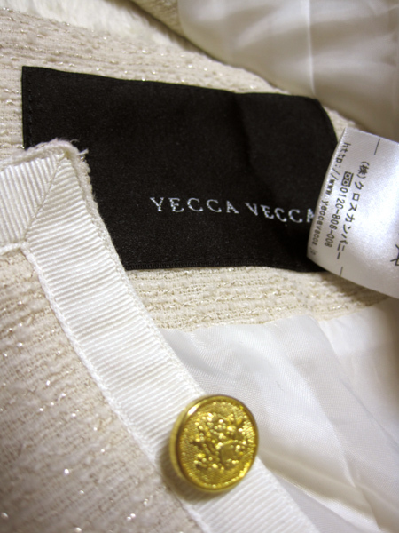 YECCA VECCA イェッカヴェッカ （クロスカンパニー）ジャケット 手洗い可 送料670円_画像3