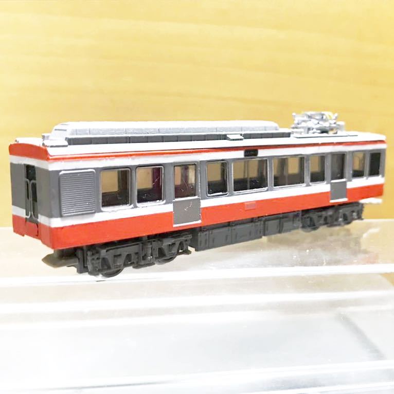 箱根登山鉄道　1000形3両　1003Fベルニナ号リバイバル塗装　2008年登場時仕様　TOMIX製1000形加工品_2000形中間車は切継ぎ製作しました